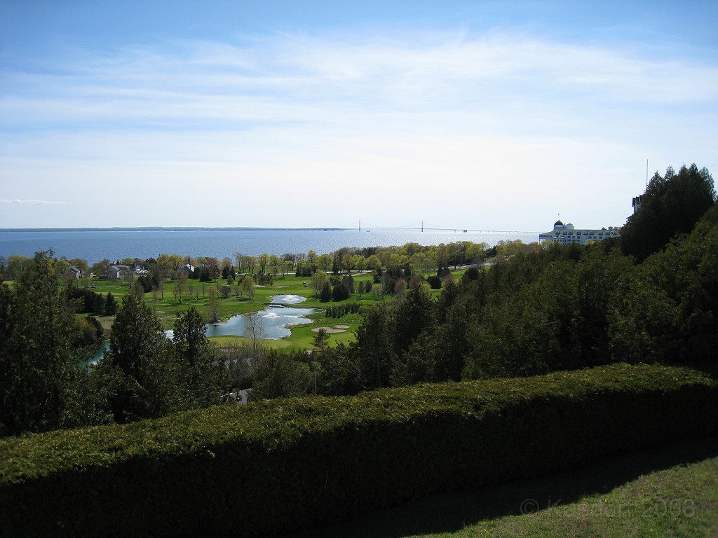 Mackinaw Island Area May 2008 0802.jpg - May 24 2008 a trip to Mackinac City for a 5 M race and a visit to Mackinac Island. A day to the UP, Paradise, Whitefish Point and Tahquamen Falls. This was followed by trips to Petoskey and Charlevoix.